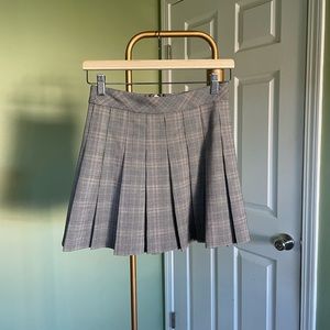 sunday best plaid mini skirt